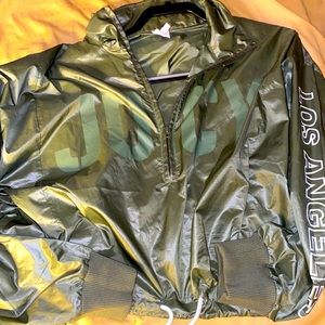 JUICEY navy green bomber jacket